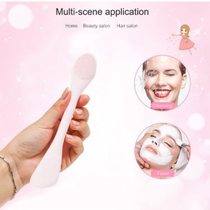 Mask Application Tools - Silicone Mask Brush Applicator and Massage Spatula for Clay, Cream, Gel and Mud Masks - Beauty Tools Gifts